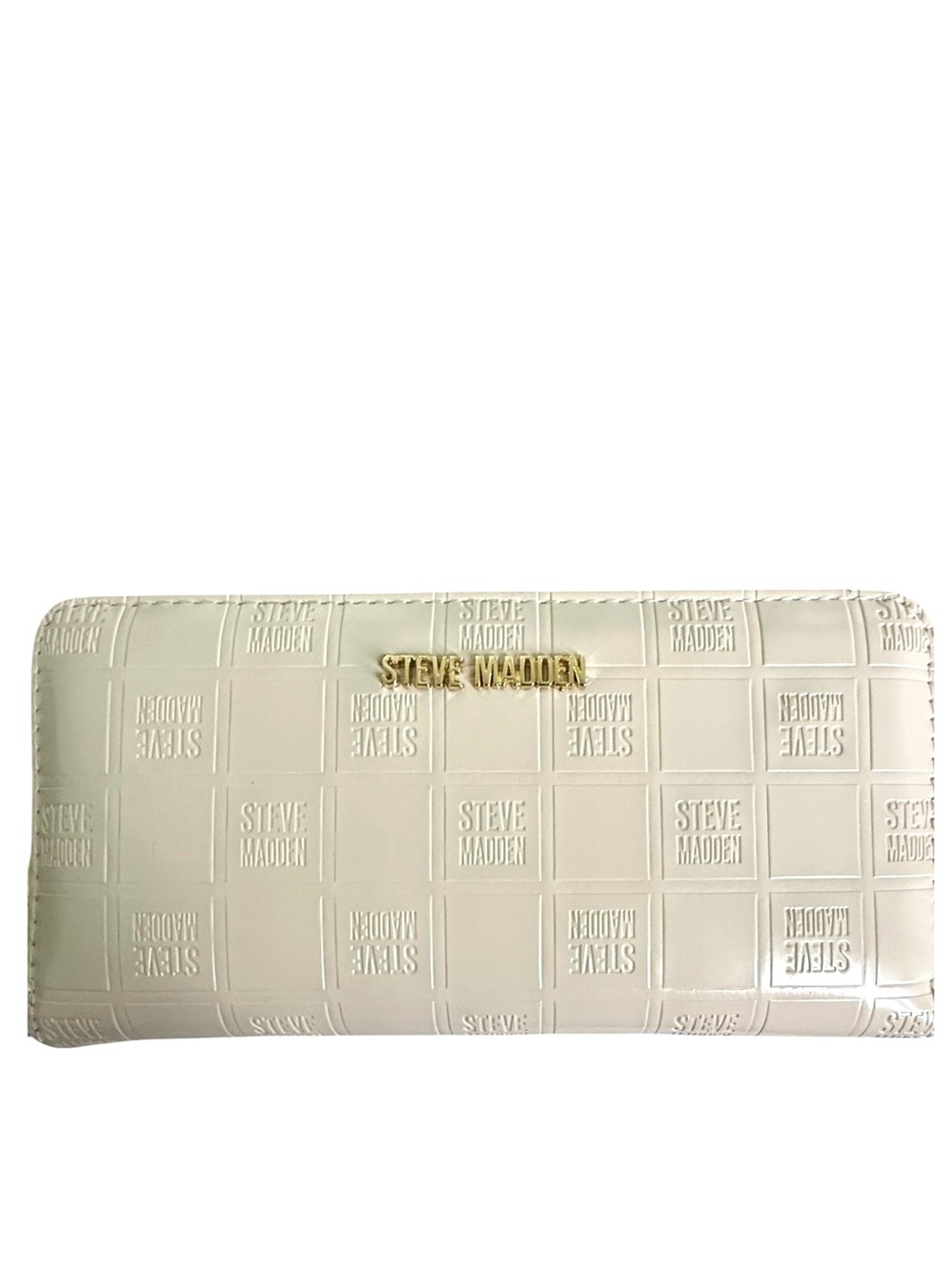 Steve Madden Logo Embossed Zip Around Phone Wallet - NWOT
